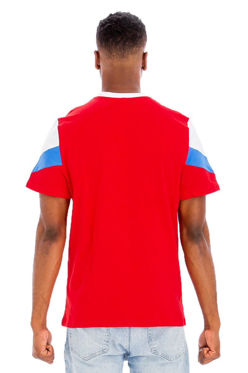 CHEVRON COLORBLOCK TSHIRT