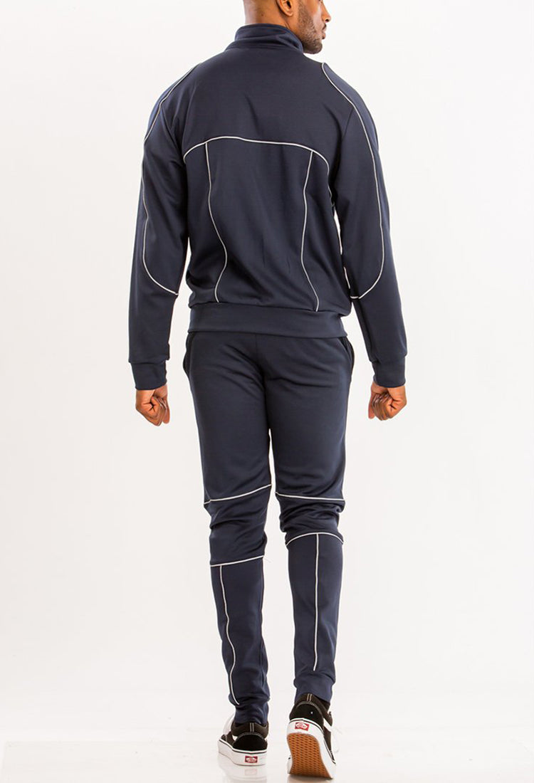 Lime Milo Detailed Track Suit