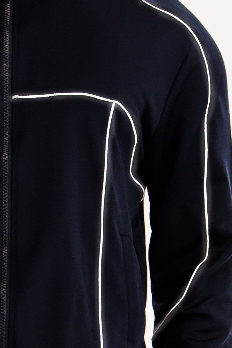 Lime Milo Detailed Track Suit