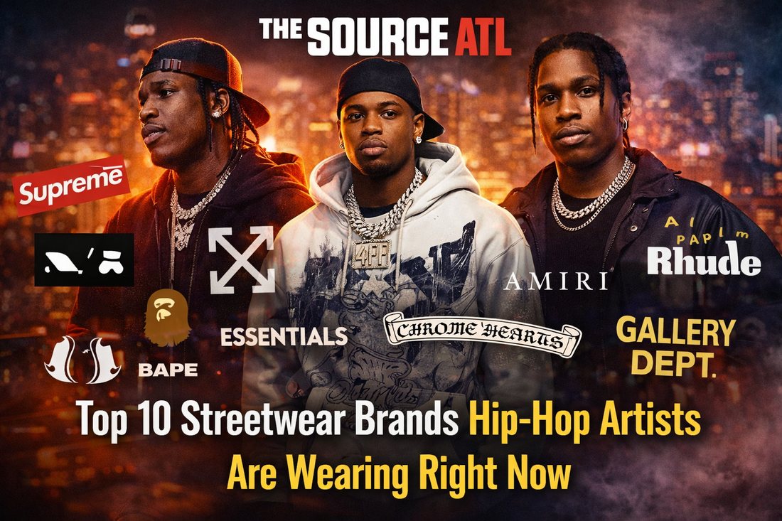 Top 10 Streetwear Brands Hip-Hop Artists Are Wearing Right Now