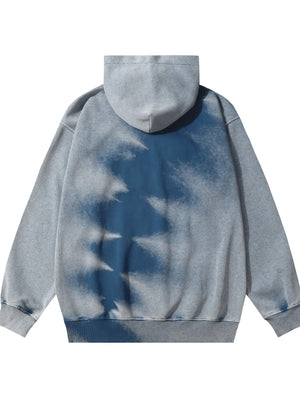 Men's Tie Dye Vintage Washed Oversized Hoodie
