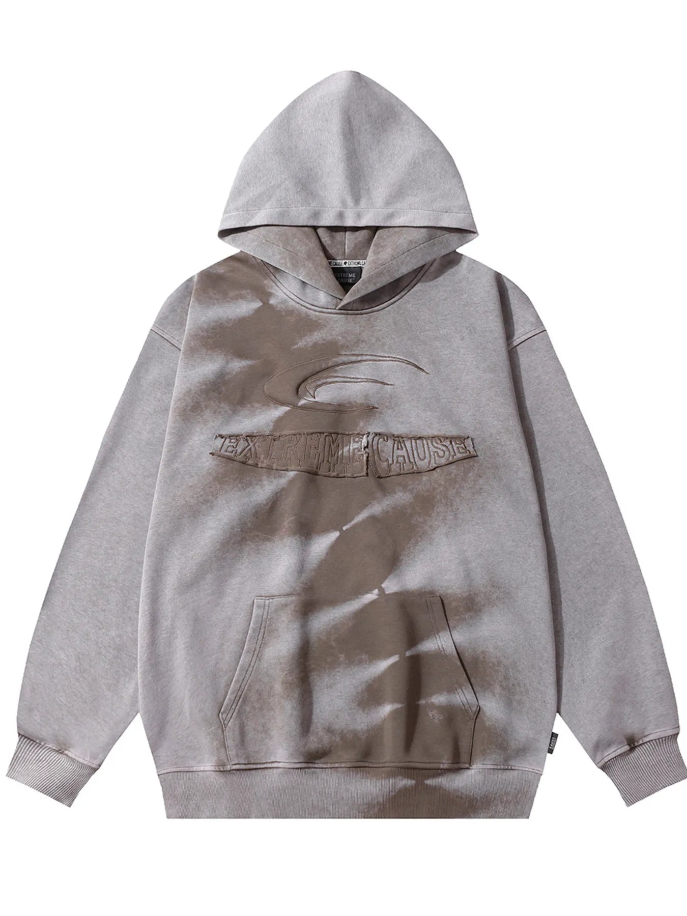 Men's Tie Dye Vintage Washed Oversized Hoodie