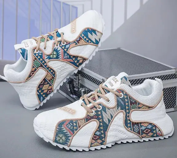 Ethnic Print Sneakers