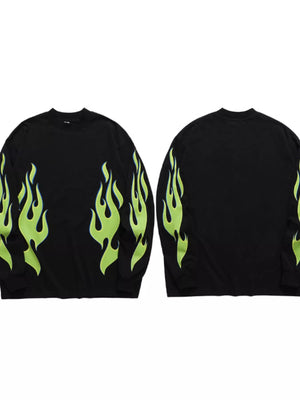 Men's Round Neck Long Sleeve T-Shirt
