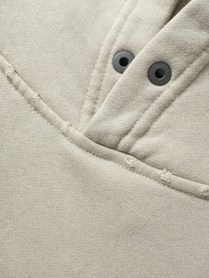 Men's Letter Graphic Long Sleeve Oversized Hoodie