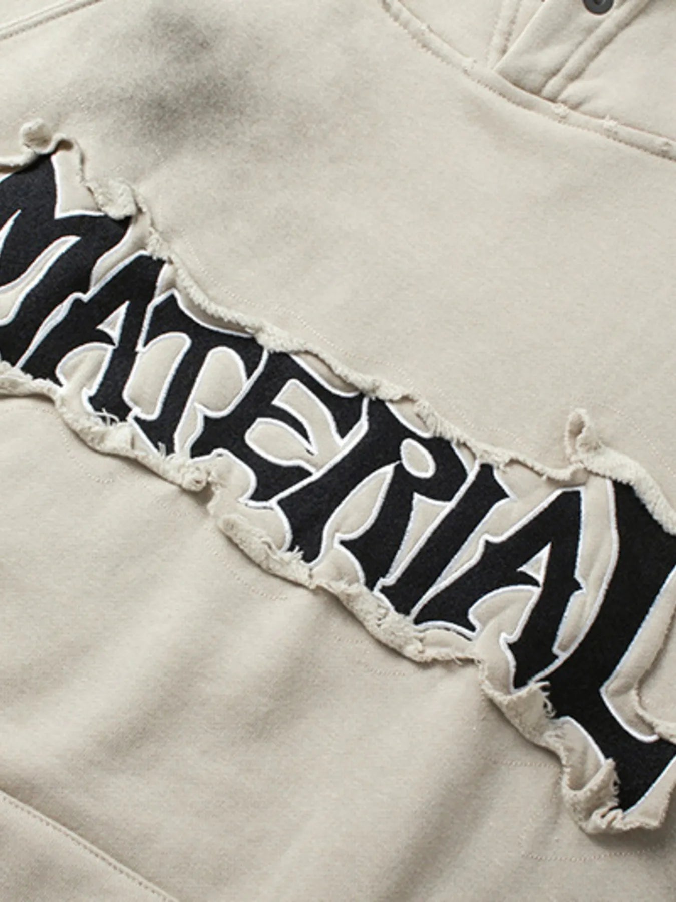 Men's Letter Graphic Long Sleeve Oversized Hoodie