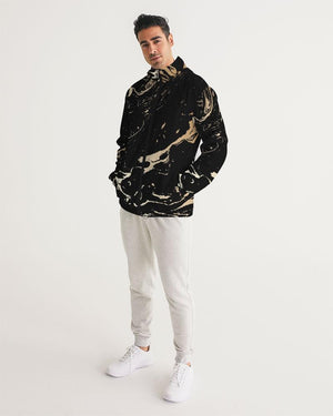 Mens Lightweight Windbreaker Jacket with Hood and Zipper Closure