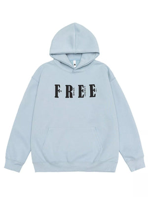 Men's Plus Size Drop Shoulder Kangaroo Pocket Hoodie