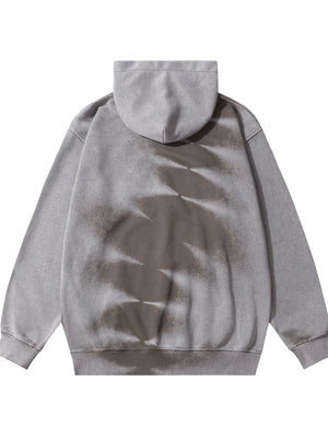 Men's Tie Dye Vintage Washed Oversized Hoodie
