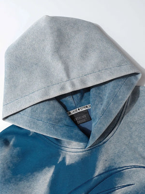 Men's Tie Dye Vintage Washed Oversized Hoodie