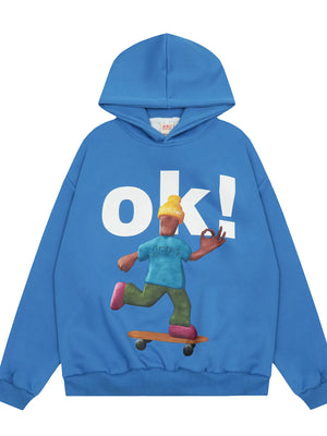 Men's Graphic Long Sleeve Hoodie
