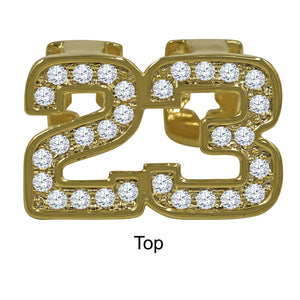 23 Symbol Hip Hop Iced Out Grillz – Bling Rapper Teeth Jewelry