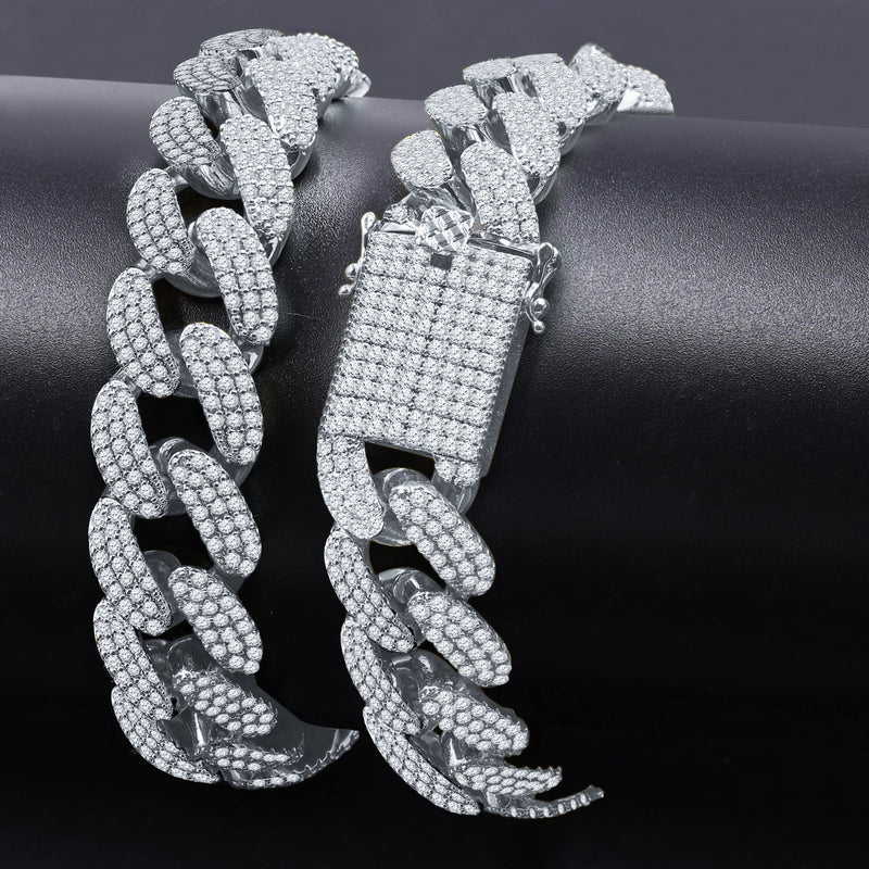 STALLION 18 MM CZ Cuban Chain