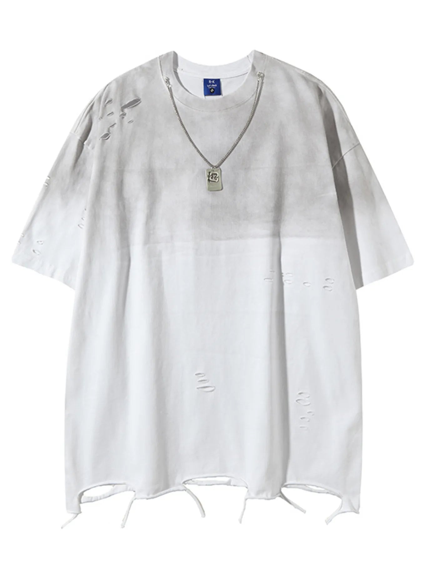Men's Vintage Distressed Oversized T-Shirt