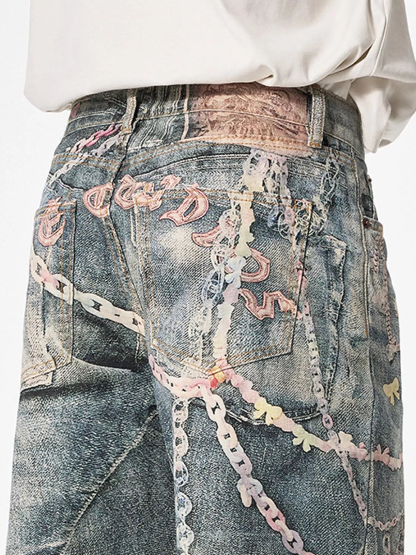 Men's Wide Leg Jeans