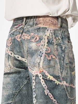 Men's Wide Leg Jeans