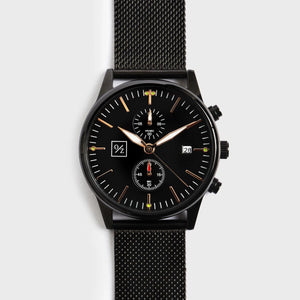 Men's Steel Mesh-Belt Watch