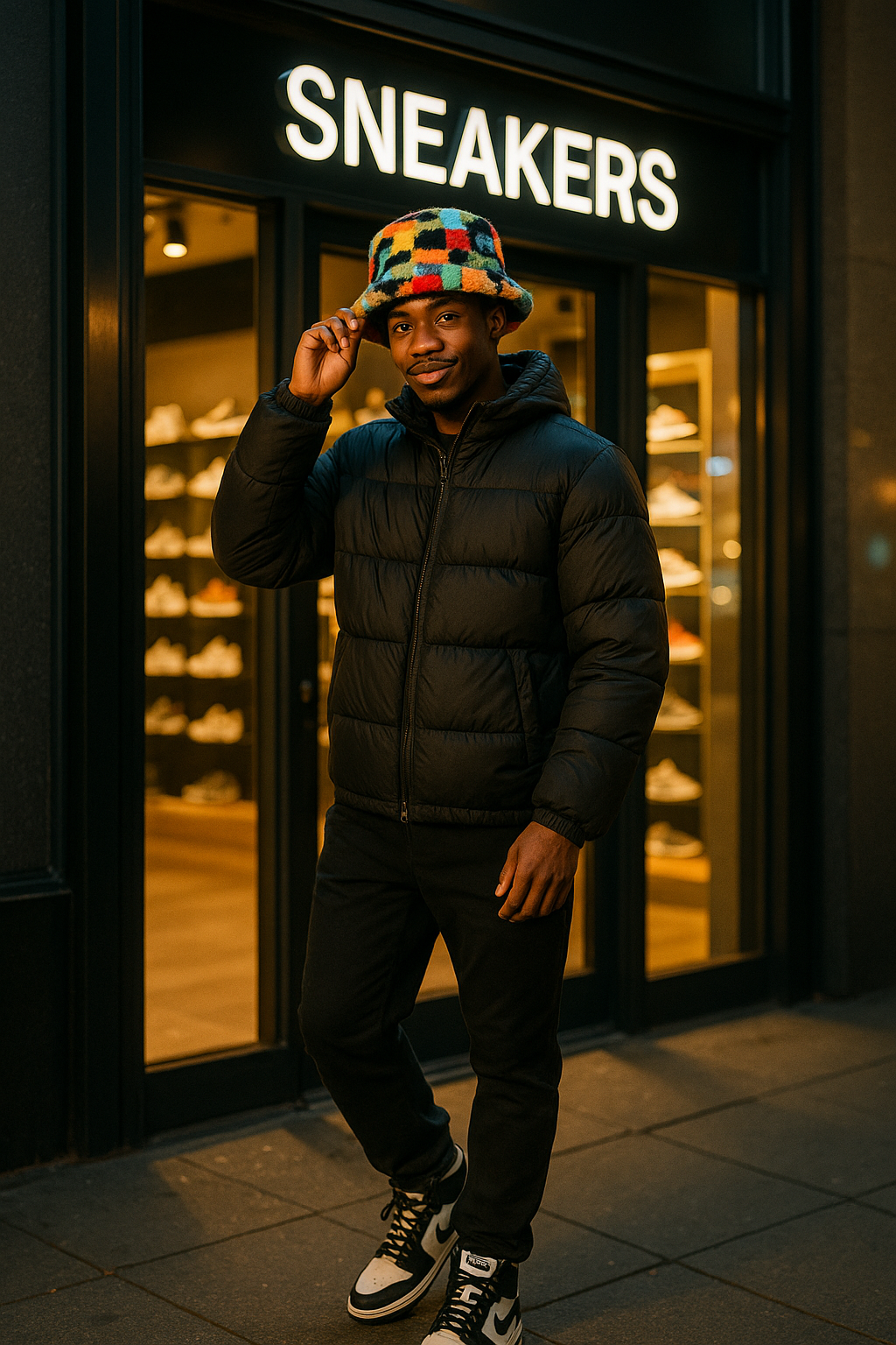 Vintage CHIC Jazzy Bucket Hat