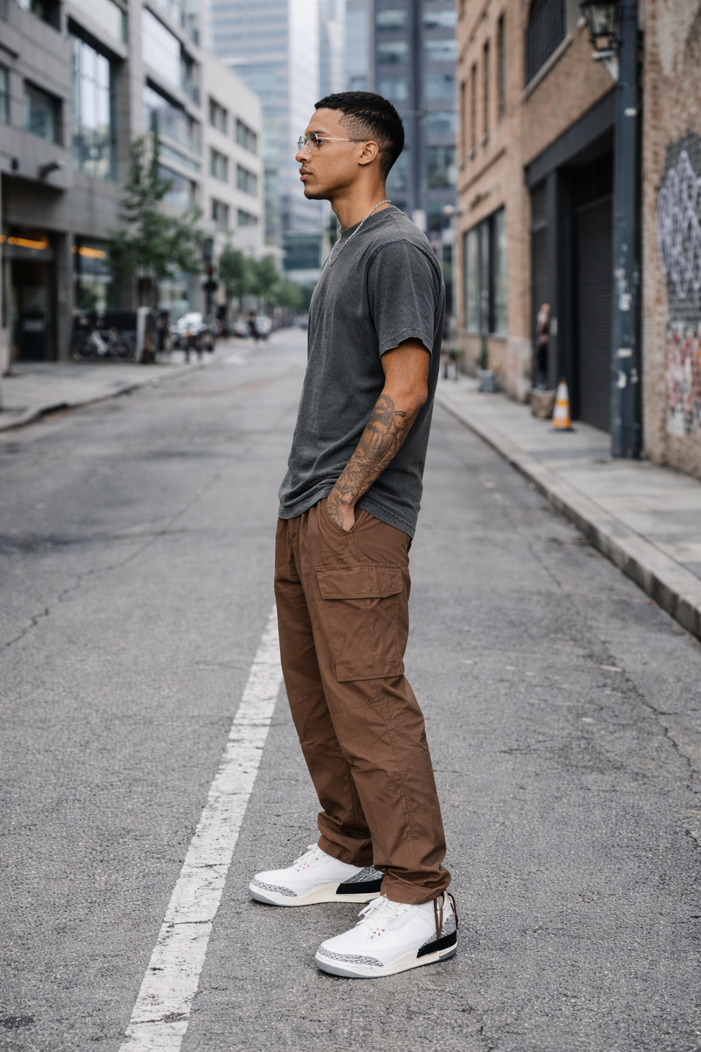 Greenhouse Cargo Windbreaker Pants – Lightweight Streetwear Utility Pants