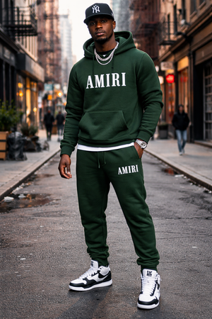 Amiri Fleece Hoodie Set