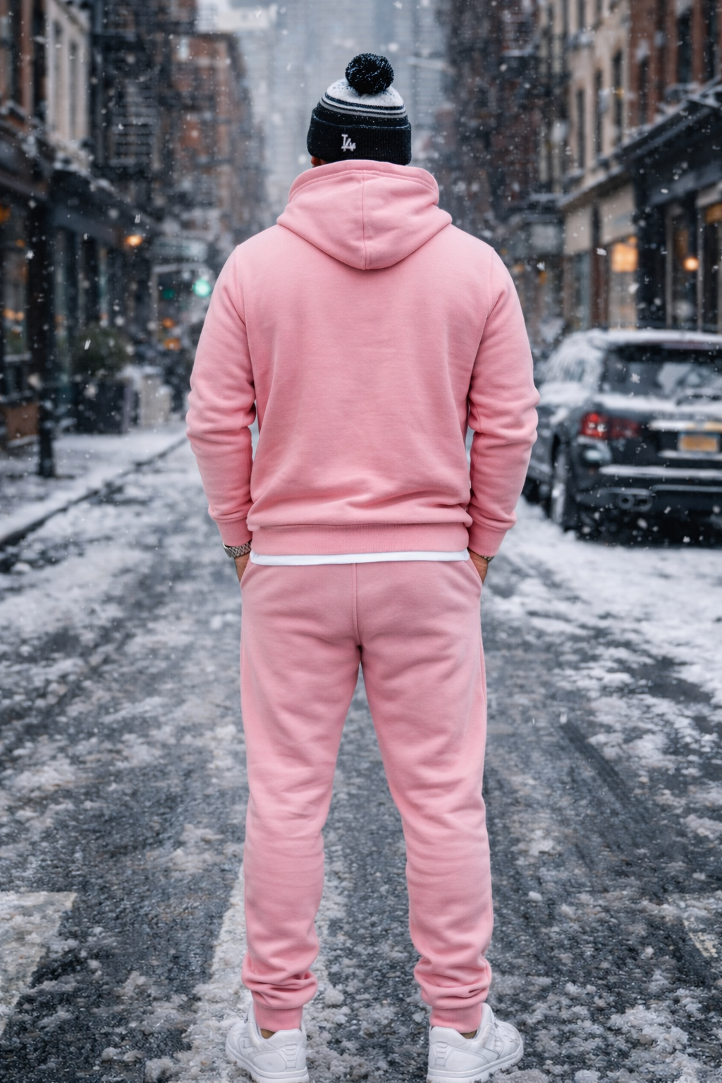 Amiri Fleece Hoodie Set