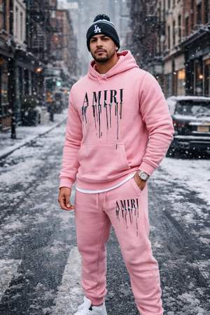 Amiri Fleece Hoodie Set