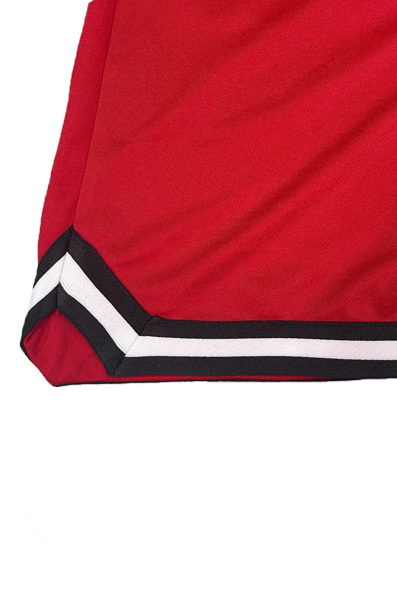 Mens Striped Basketball Active Shorts