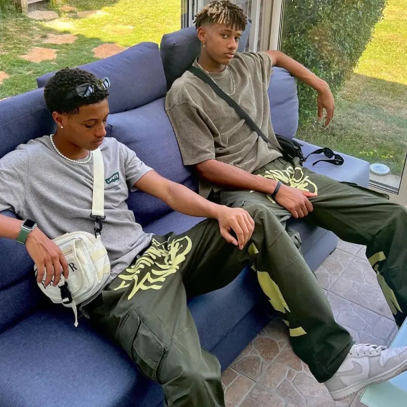Hip Hop Retro Cargo Pants