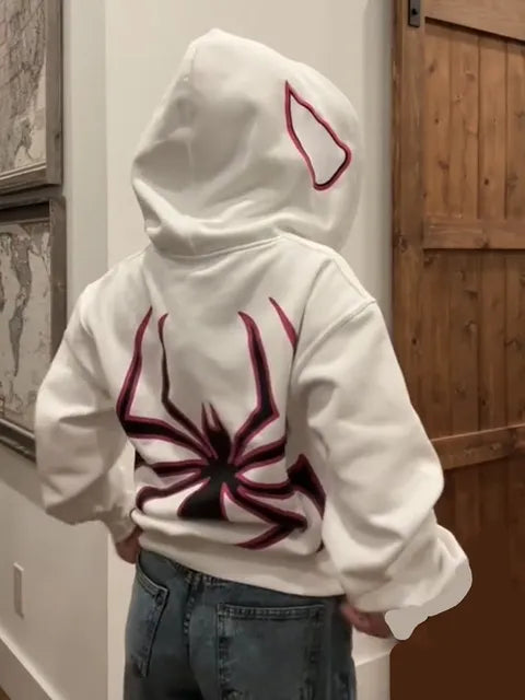 Unisex Spider Hoodie Sweatshirt