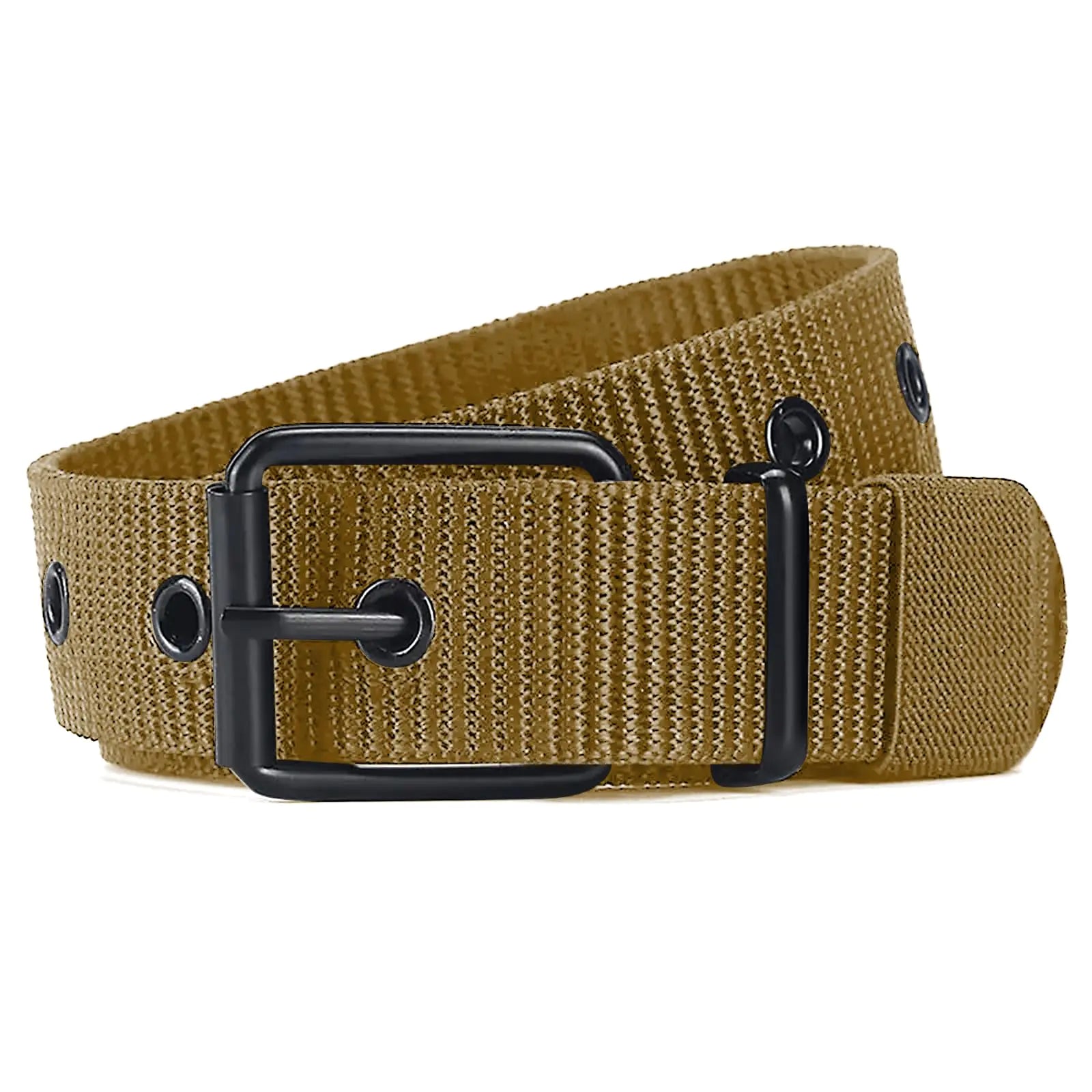SUOSDEY Grommet Nylon Belt
