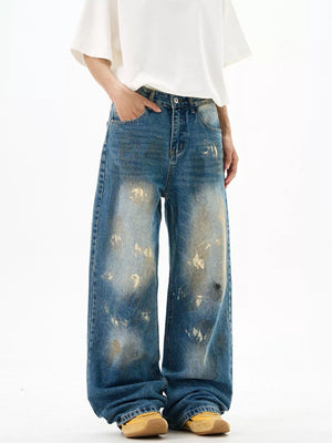 Men's Wide Leg Jeans