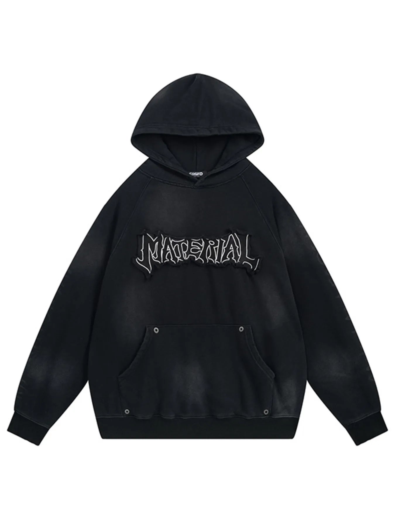 Men's Letter Graphic Long Sleeve Oversized Hoodie