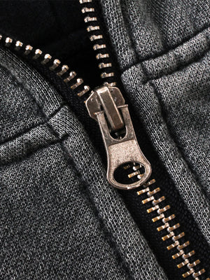 Men's Zip Up Long Sleeve Hoodie