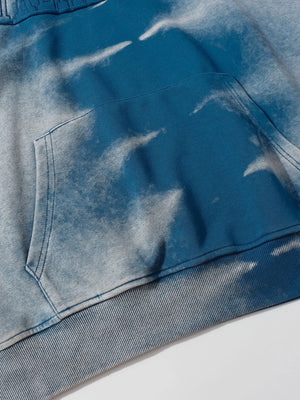 Men's Tie Dye Vintage Washed Oversized Hoodie