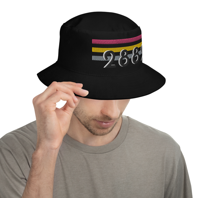 2882Sport™ Pre-Punk-Prep Seeing Stripes Bucket Hat