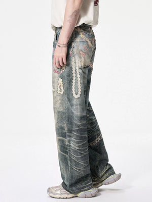 Men's Wide Leg Jeans