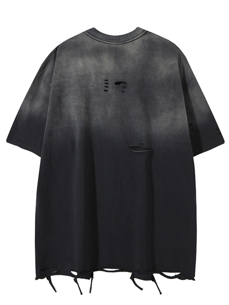 Men's Vintage Distressed Oversized T-Shirt