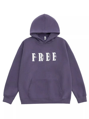 Men's Plus Size Drop Shoulder Kangaroo Pocket Hoodie