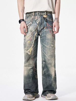 Men's Wide Leg Jeans