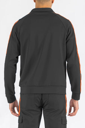 Two Stripe Zip Up Track Jacket