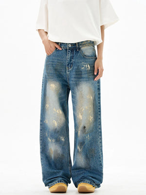 Men's Wide Leg Jeans
