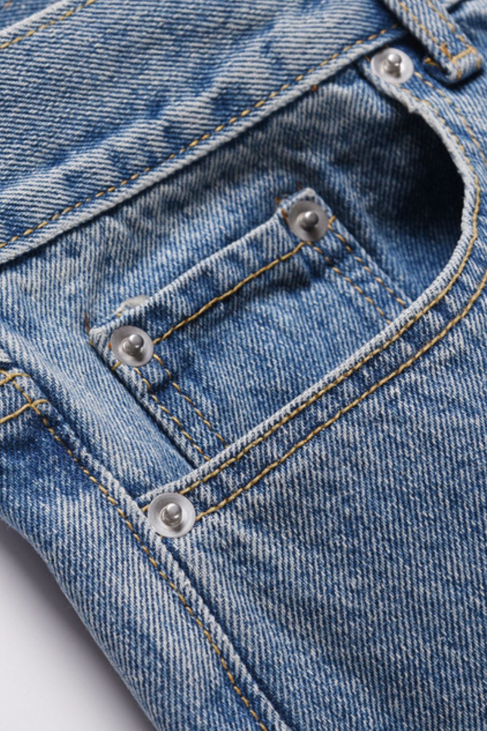 Men's Flower Graphic Print Jeans