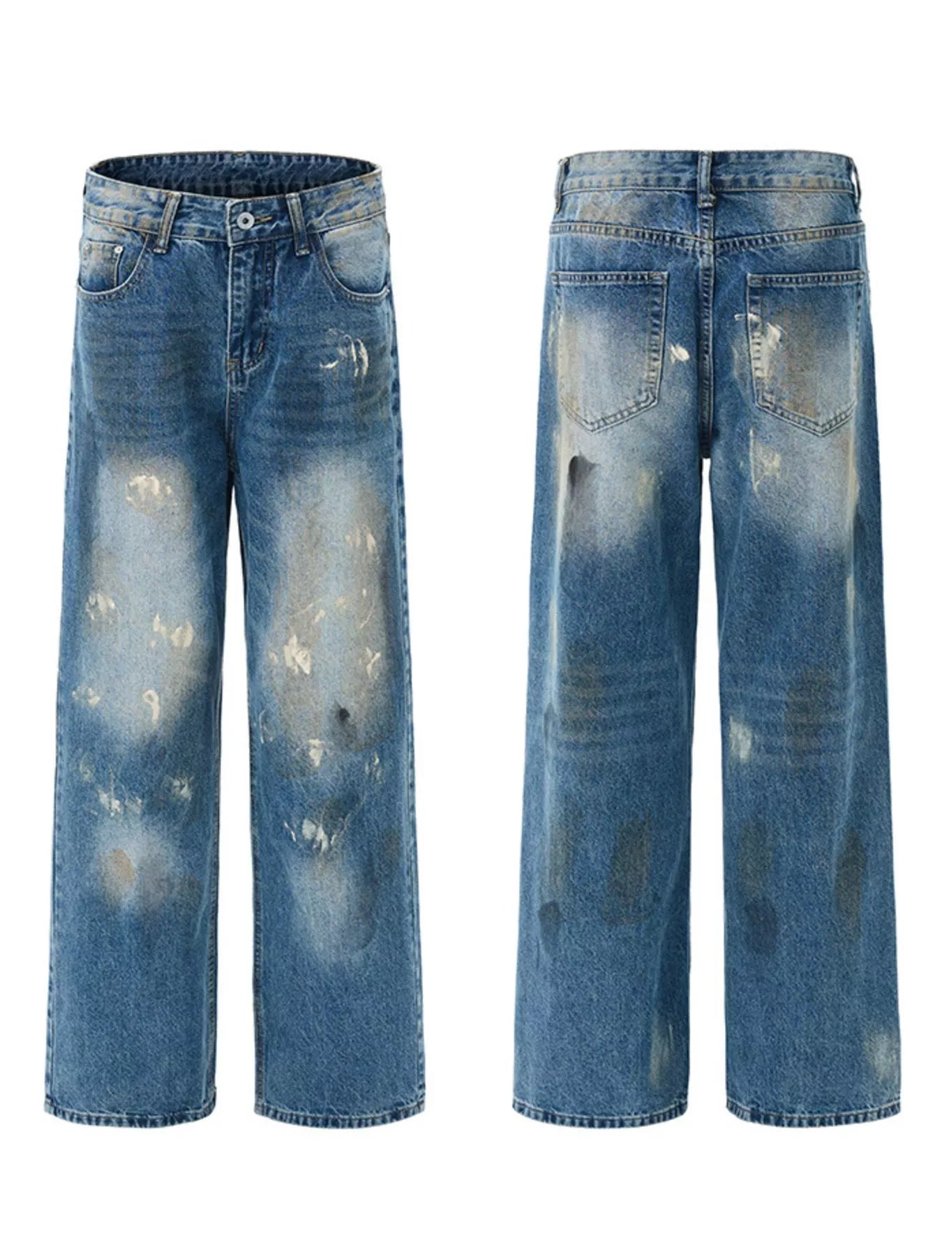 Men's Wide Leg Jeans