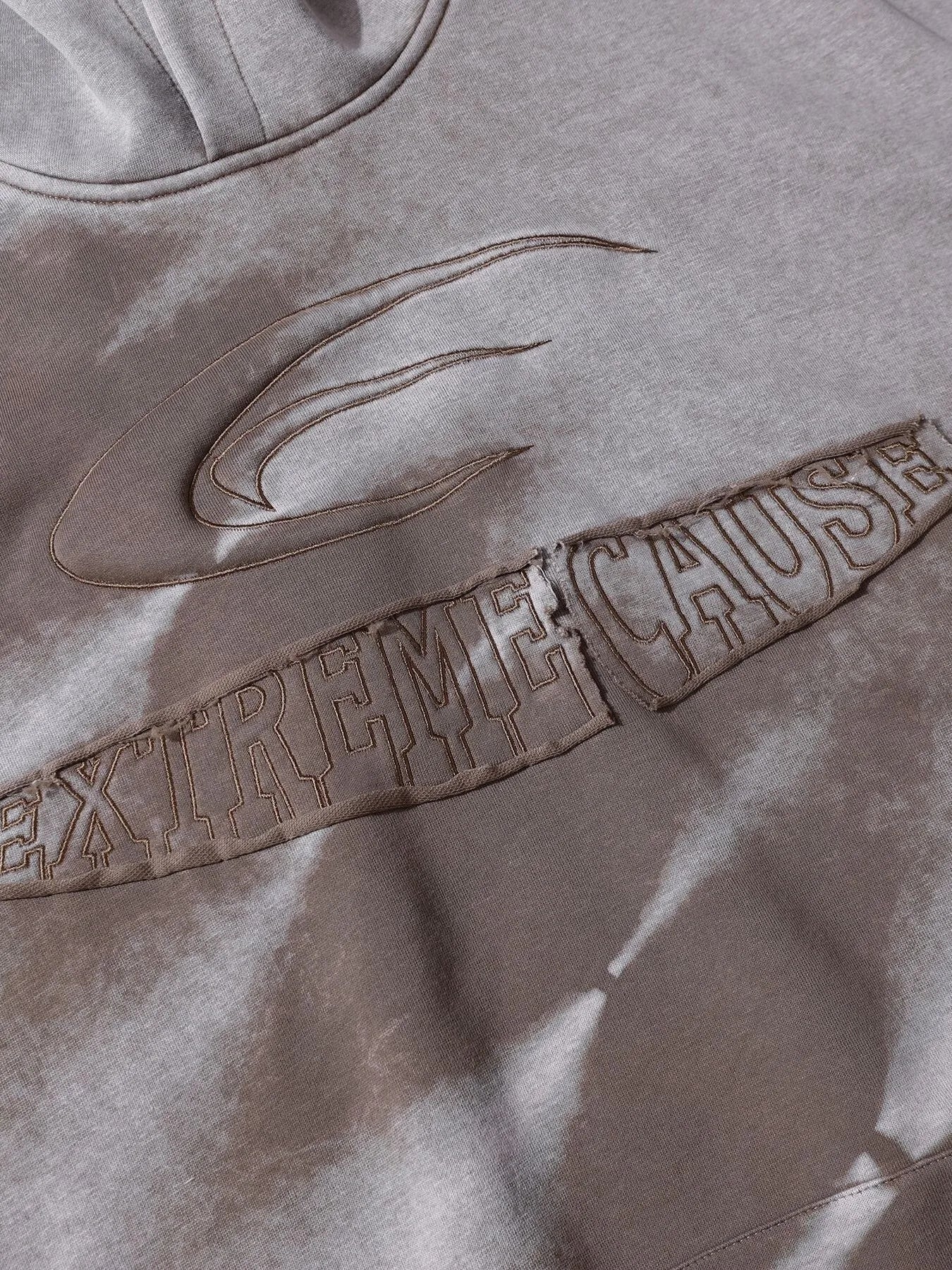 Men's Tie Dye Vintage Washed Oversized Hoodie