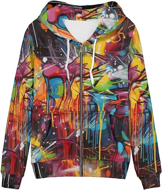Men's  3D Painted Printed Hoodies
