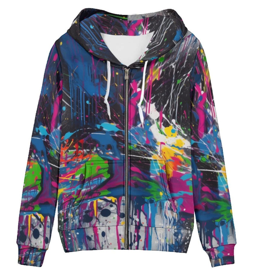 Men's  3D Painted Printed Hoodies