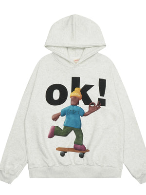 Men's Graphic Long Sleeve Hoodie