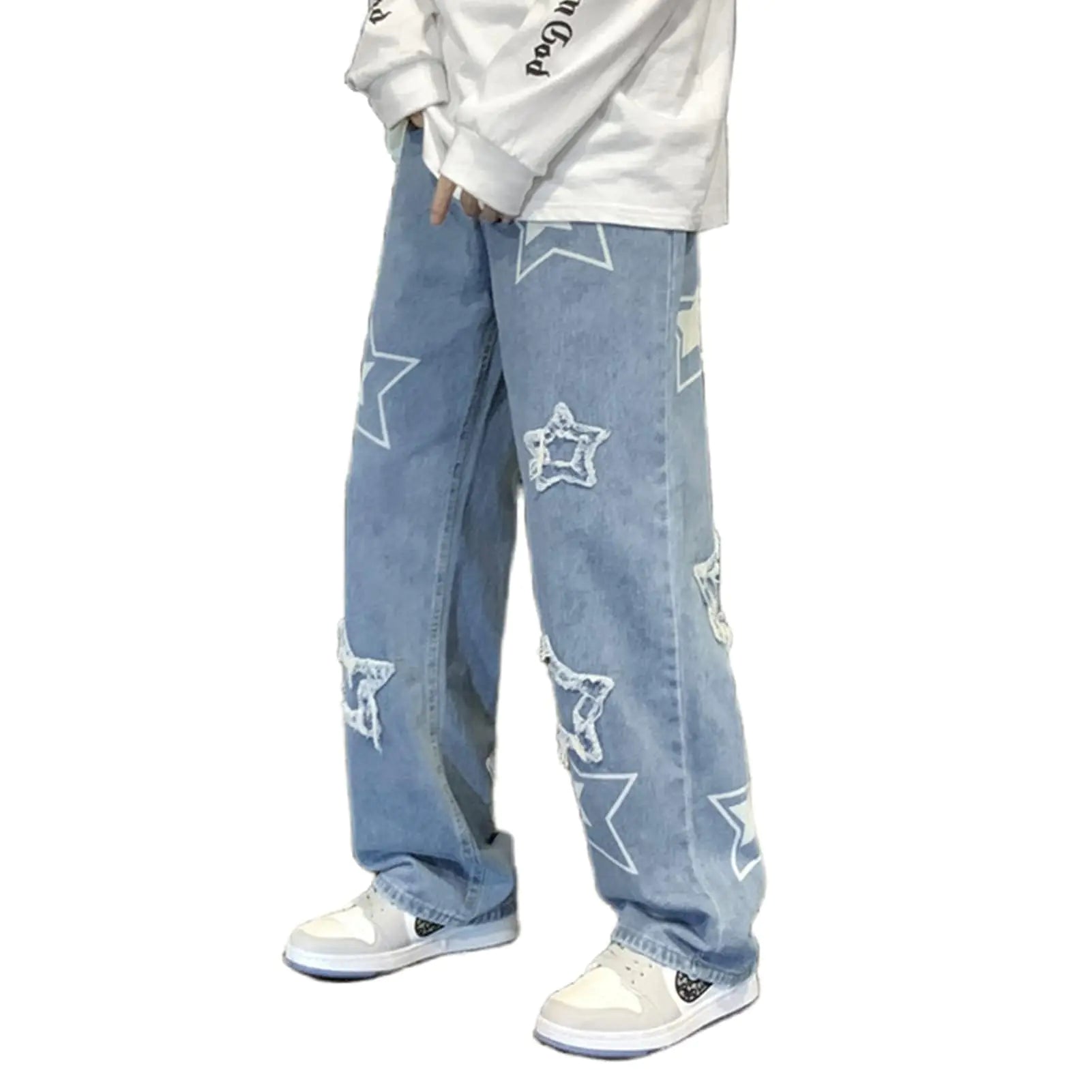 MAEHARRT Star Graphic Jeans