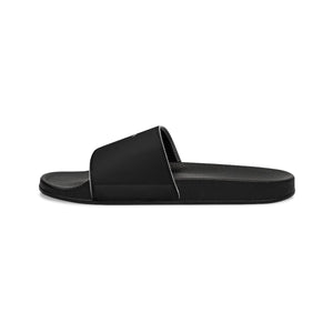 Mens Black Slide Sandals - Faith Christian Inspiration