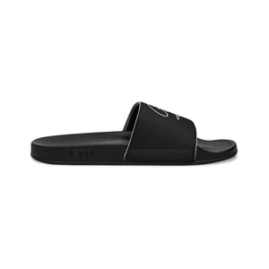 Mens Black Slide Sandals - Glory Christian Inspiration